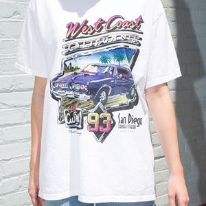 Brandy Melville west coast oversized tee